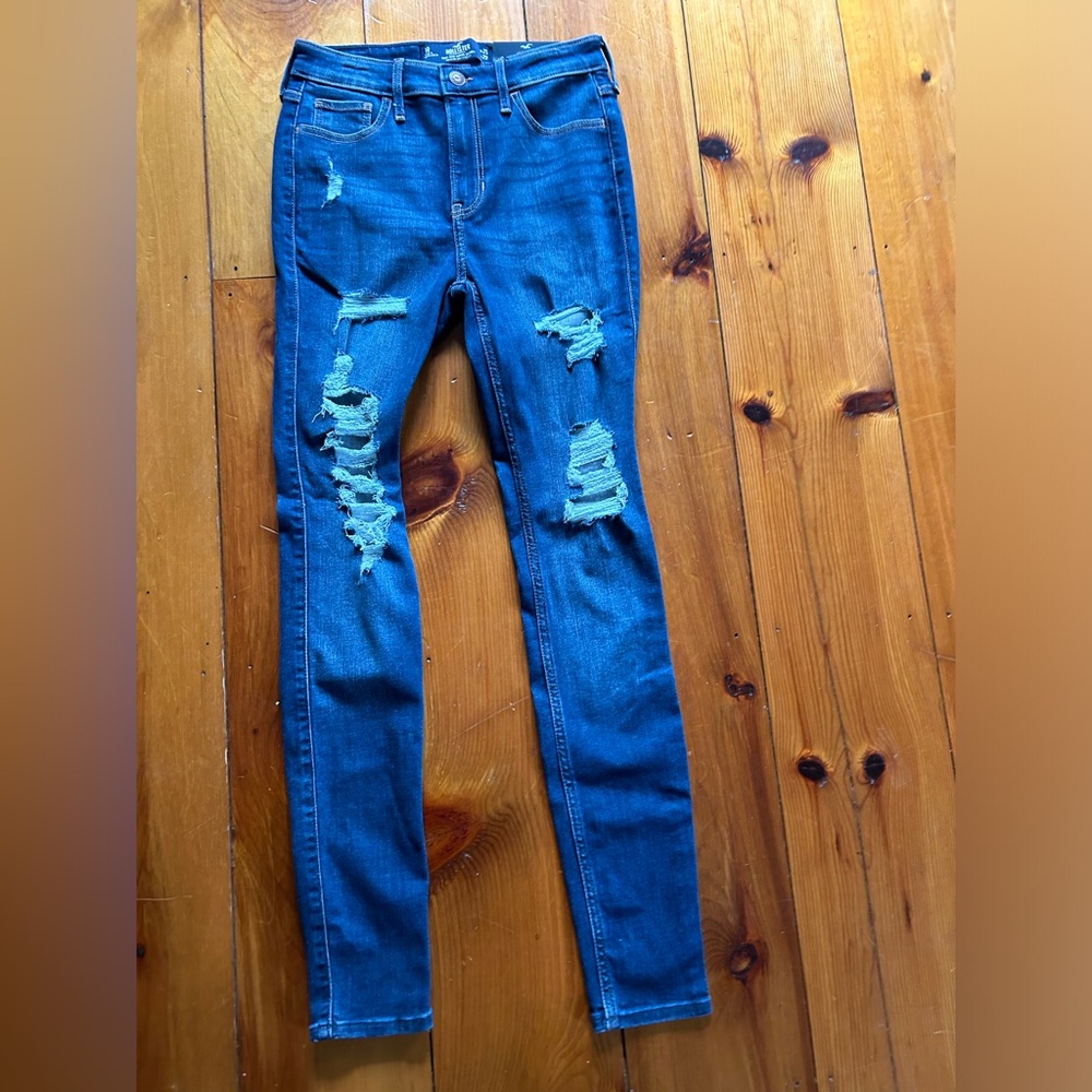 Hollister high rise super skinny jeans